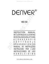 Denver EC-33 Manual De Instrucciones