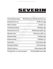 SEVERIN WA 2103 Manual De Instrucciones