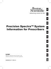 Boston Scientific PRECISION SPECTRA Manual Del Usuario