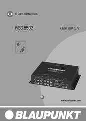 Blaupunkt IVSC-5502 Manual Del Usuario