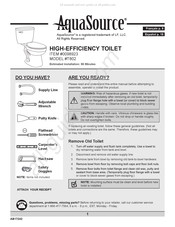 AquaSource T802 Manual De Instrucciones