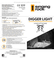 Singing Rock Digger light Guia De Inicio Rapido