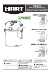 Hart VP205-C-3701 Manual Del Operador