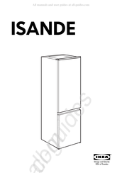 Ikea ISANDE Manual De Instrucciones