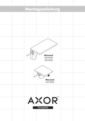 Hansgrohe Axor Massaud 18210000 Instrucciones De Montaje