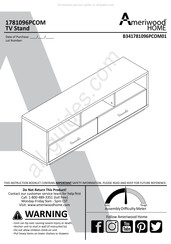 Ameriwood HOME 1781096PCOM Instrucciones De Montaje