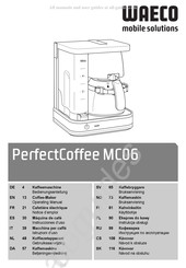 Waeco PerfectCoffee MC06 Instrucciones De Uso