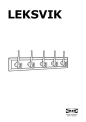 IKEA LEKSVIK Manual De Instrucciones