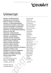 Duravit Universal Manual De Instrucciones