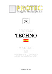 Protec TECHNO Manual De Instalación