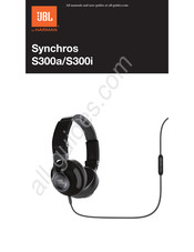 Harman JBL Synchros S300a Guia De Inicio Rapido