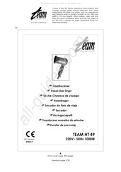 Team International HT 49 Manual Del Usuario