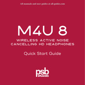 PSB Speakers M4U 8 Manual Del Usuario