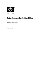 HP QuickPlay Guía De Usuario