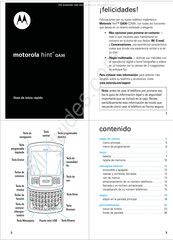 Motorola hint QA30 Guia De Inicio Rapido