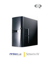 Antec SONATA IV Manual Del Usuario