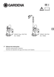 Gardena 2000/2 18V P4A Manual De Usuario