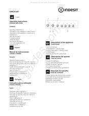 Indesit KN6C61A/P Manual De Instrucciones