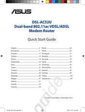 Asus DSL-AC52U Guia De Inicio Rapido