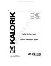 Kalorik USK EKS 33088 Manual Del Usuario