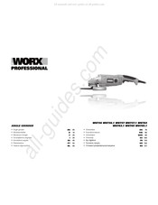 Worx Professional WU737 Manual Del Usuario