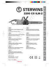 STERWINS 2200 CS ILM-2 Traducción De Las Instrucciones Originales