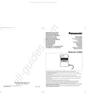 Panasonic EY0005 Manual De Instrucciones