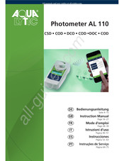 Aqualytic MD110 Instrucciones