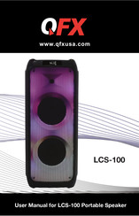 QFX LCS-100 Guia Del Usuario