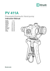 Baker Hughes Druck PV 411A Manual Del Usuario