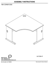 Bush Business Furniture WC57466 Instrucciones De Montaje