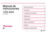 Pioneer VSX-834 Manual De Instrucciones