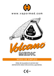 Vapormed Volcano MEDIC Modo De Empleo