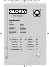 Gloria FoamMaster FM 10 Instrucciones De Uso