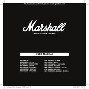 Marshall MID BLUETOOTH Manual Del Usuario