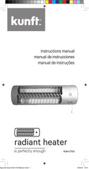 Kunft KQH-2702 Manual De Instrucciones