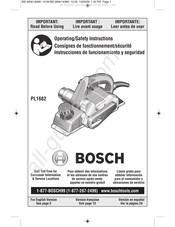 Bosch PL1682 Instrucciones De Montaje