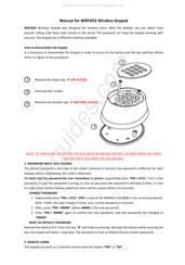 Chameleon Controls WKPAD2 Guia De Inicio Rapido