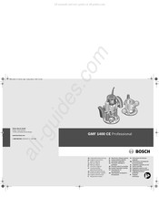 Bosch GMF 1400 CE Professional Manual Original