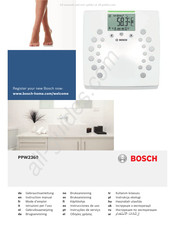 Bosch PPW2360 Instrucciones De Uso