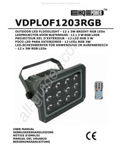 Velleman HQ Power VDPLOF1203RGB Manual Del Usuario