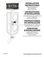 Maytag MLG20PD Instrucciones De Instalación