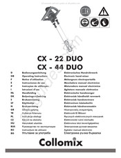 Collomix CX-22 DUO Instrucciones De Uso