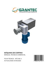 grantec M02CORTINA Manual Técnico Comercial