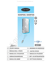 Carrier 42ADF025 Manual Del Usuario