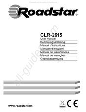 Roadstar CLR-2615 Manual De Instrucciones