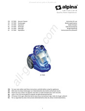 Alpina SF-7650 Instrucciones De Utilizacion