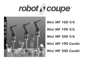 Robot Coupe Mini MP 240 V.V. Manual Del Usuario