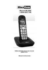 Maxcom MC 6800 Manual De Instrucciones