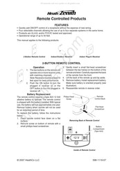 Heath Zenith 598-1119-07 Manual Del Usuario